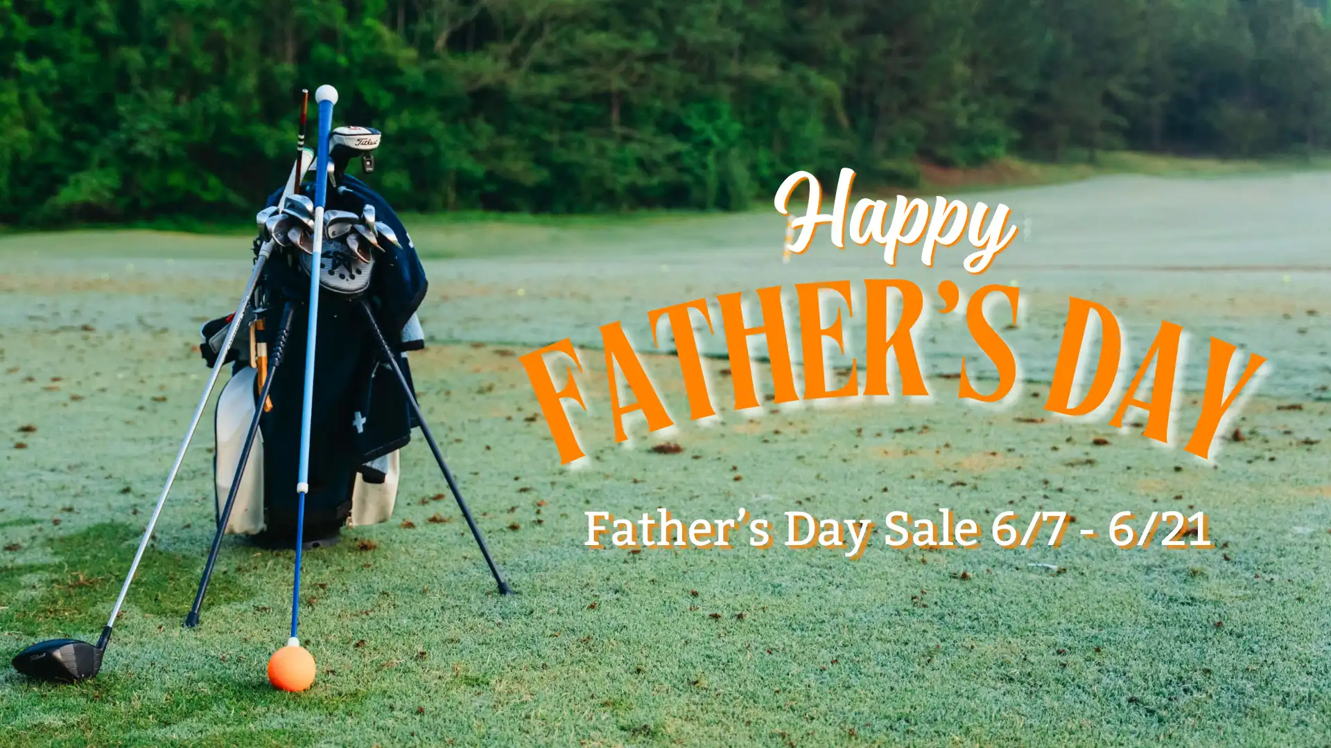 Orange Whip Fathers Day Golf Sale